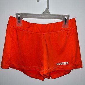 Small orange hooters shorts